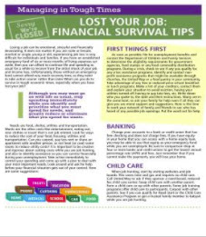Lost Your Job: Financial Survival Tips
